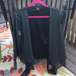 Black sequin jacket